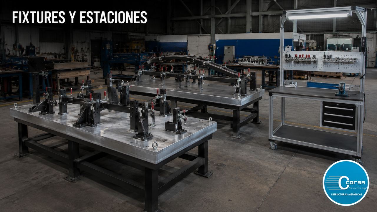 Fixtures y Estaciones